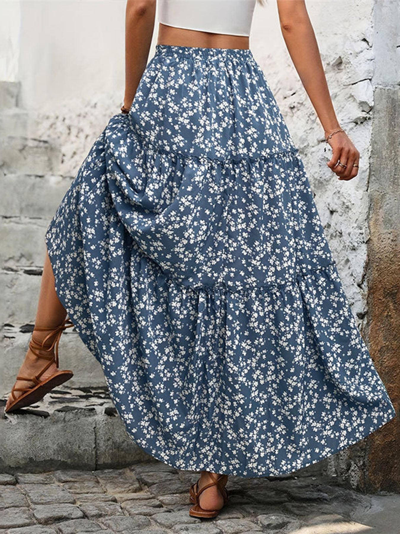 Lariful Delicate Floral Skirt