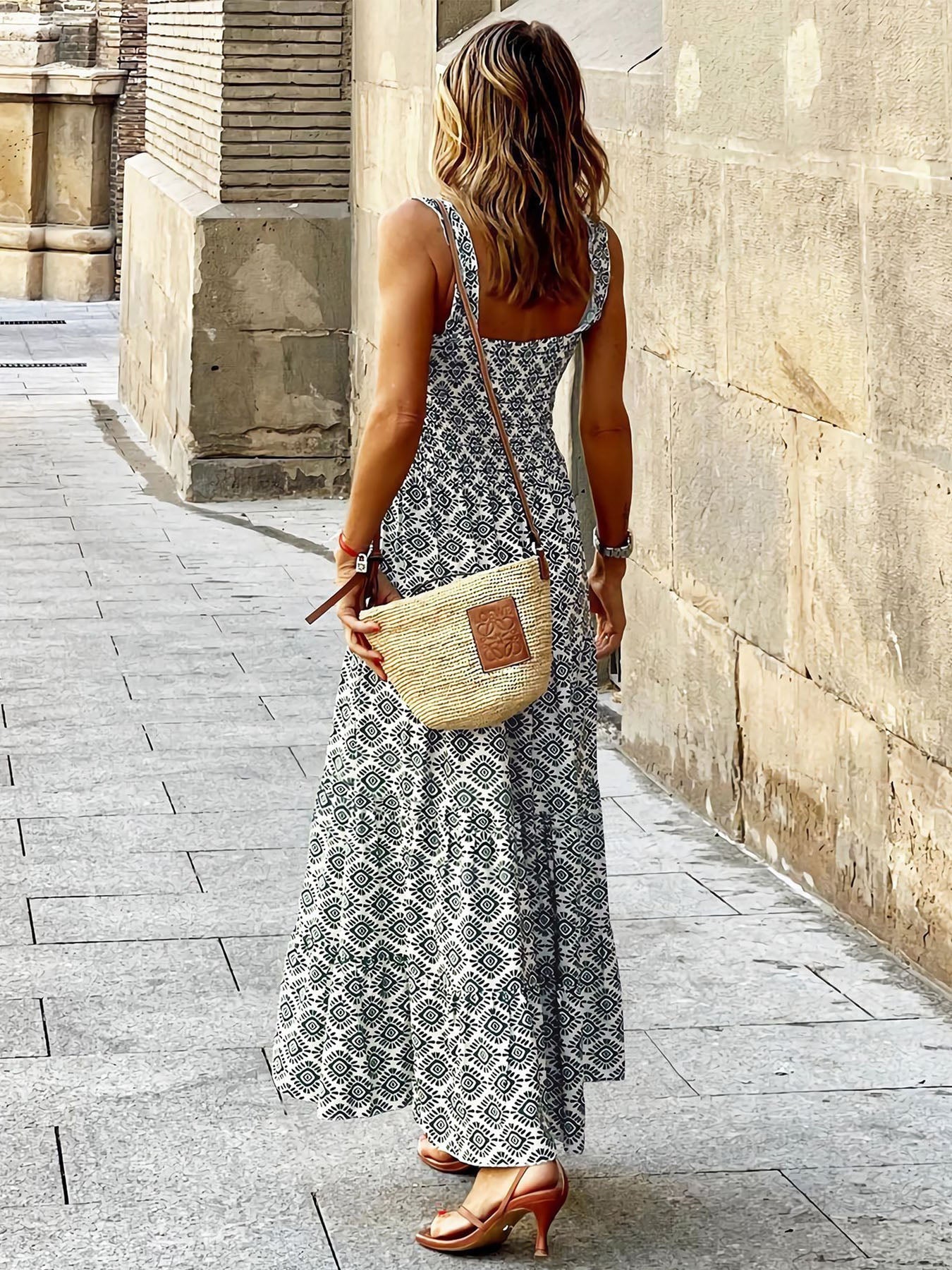 Lariful Elegant Floral Dress